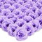 50 Pack Light Purple Roses Artificial Flowers Bulk, 3 Inch Stemless Fake Silk Roses for Decorations, Wedding, Faux Bouquets